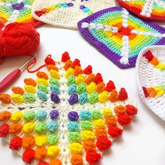 Granny Square Crochet Pattern