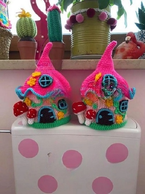 Crochet Toilet Roll Covers Free Patterns 12