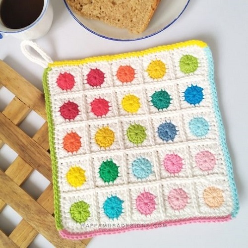 Colorful Crochet Scrap Yarn Patterns 4