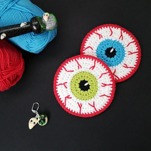 Halloween Eyeball Coaster
