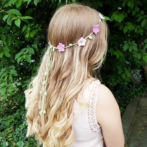 Midsummer floral headband