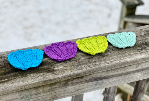 Clamshell Scrubbies Crochet Pattern