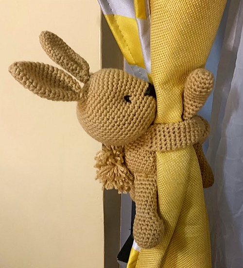 Stunning Animal Curtain Tieback Crochet Ideas 3