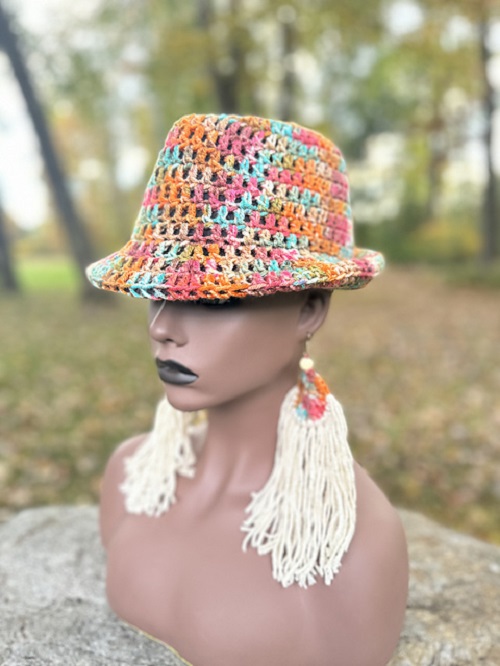 Crochet Fedora Hat Free Patterns 7