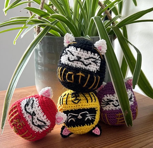 Crochet Pocket Cat Free Patterns 1