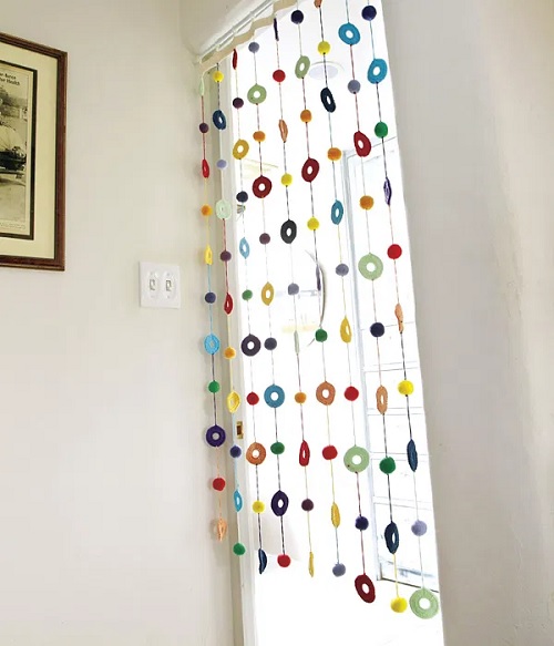 Colorful Noren Curtain