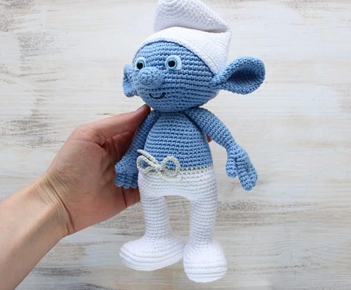 Easy and Cute Crochet Smurf Patterns 2