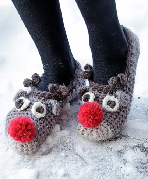 Creative Crochet Slippers Free Patterns 1