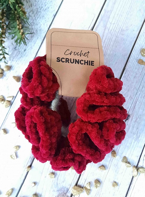 Beautiful Crochet Hair Tie 3