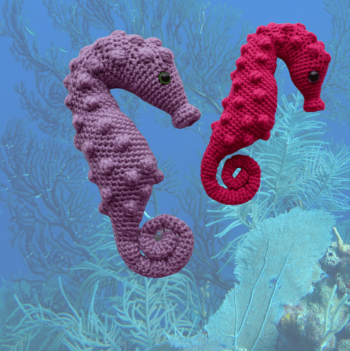 Free Crochet Seahorse