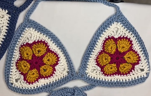 DIY Crochet Triangle Top