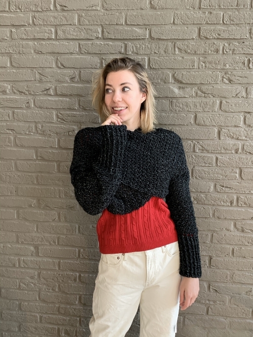 Easy and Cute Scarf With Sleeves Crochet Patterns 2