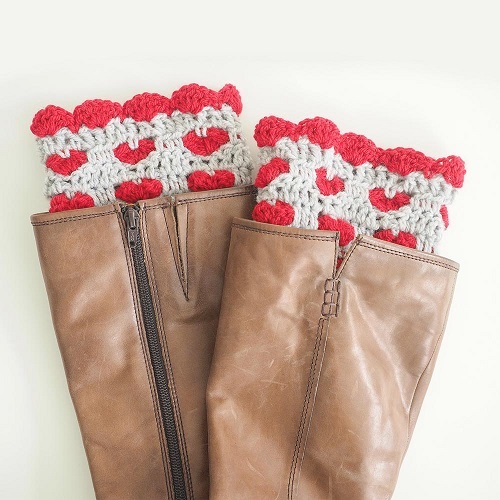 DIY Boot Cuff Crochet Patterns Ideas 2