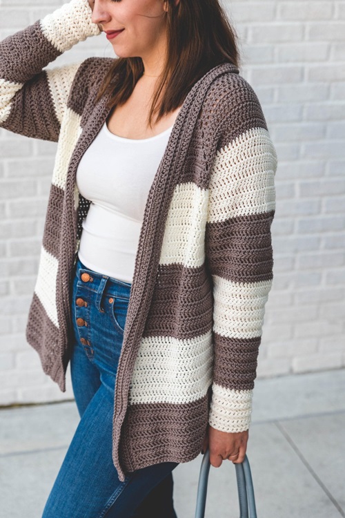 Oversized Sweater Free Crochet Patterns 2