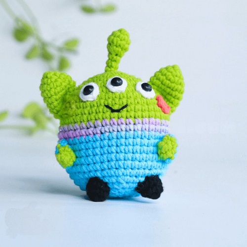 little amigurumi alien toy story