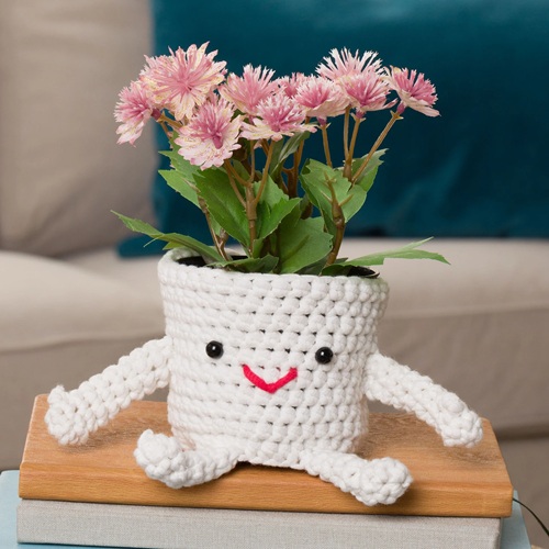 Unique crochet plant holder free patterns