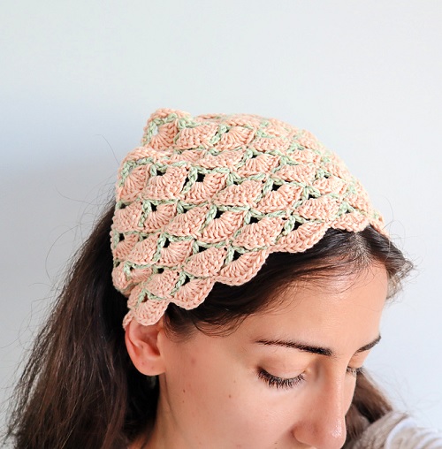crochet bandana