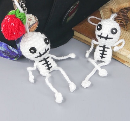 skeleton keychain
