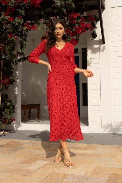 Christmas Dress Free Crochet Patterns 2