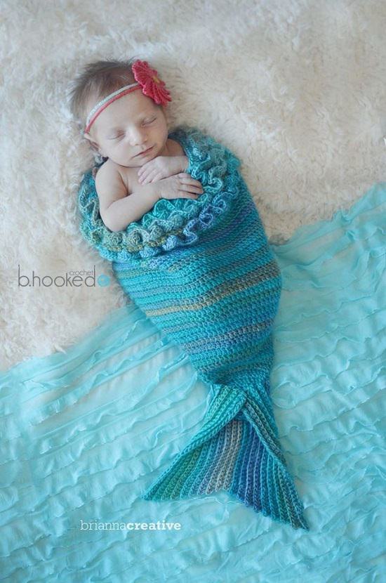Crochet Mermaid Tail Pattern Free to use for everyone