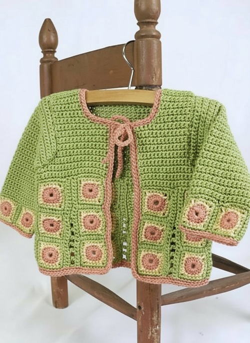Crochet Baby Coat Free Patterns 4