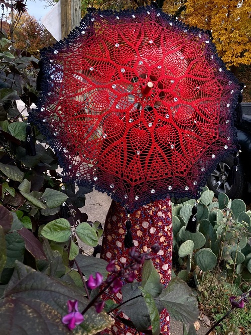 DIY Crochet Parasol Ideas 3