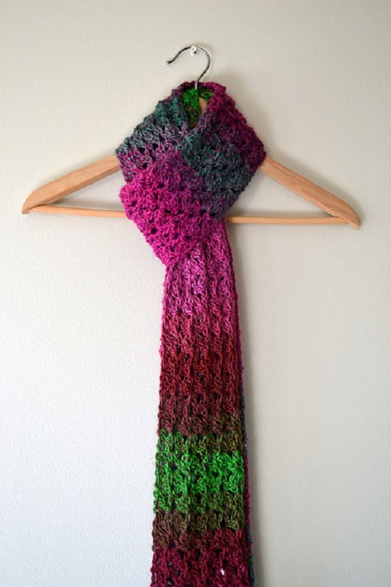 DIY Crochet Scarfs 7