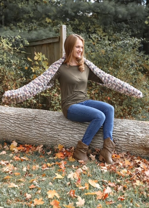 Cozy Pocket Sleeve Scarf