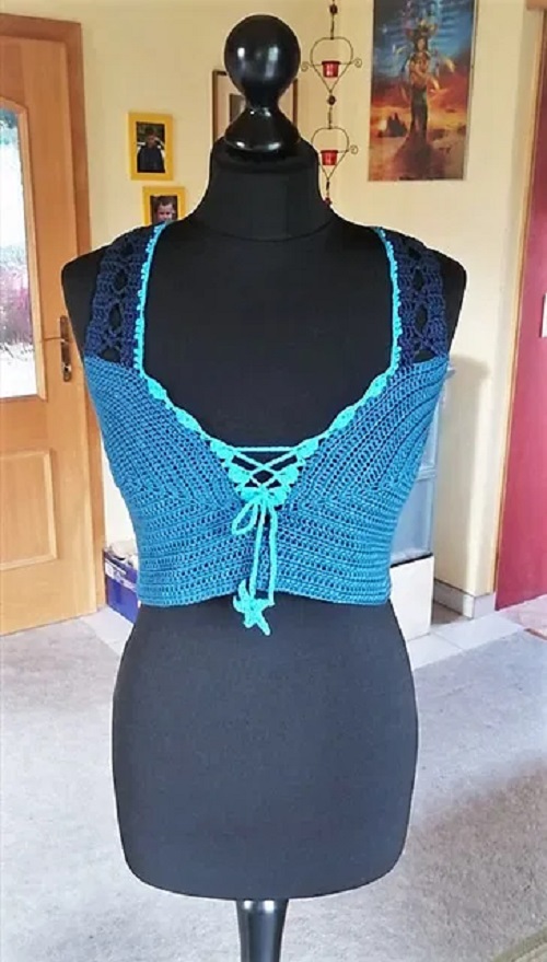 Stylish Summer Top Free Crochet Patterns 5