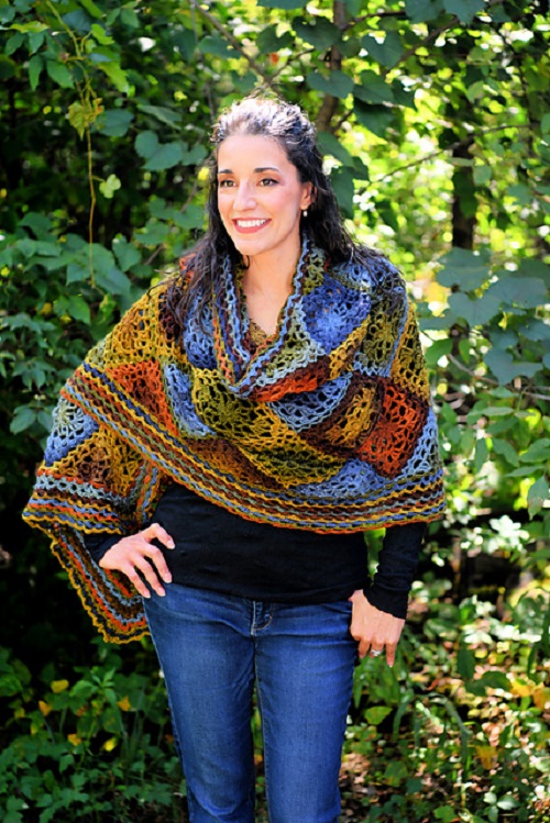 Stunning Women Crochet Lace Shawl Patterns
