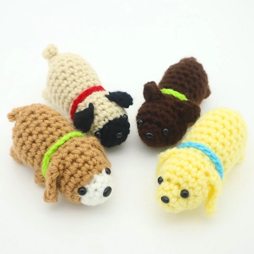 Mini Dogs Free Crochet Patterns 1