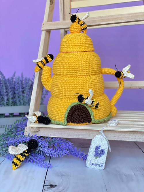 Easy and Cute Unique Teapot Crochet Patterns 4