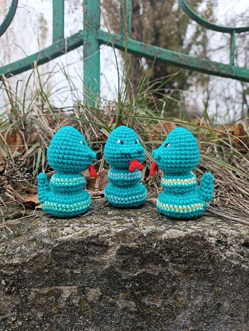 Crochet Animal Keychain Free Patterns 7