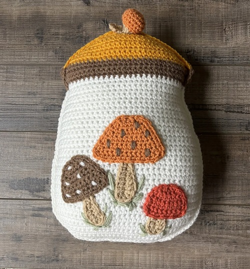 Merry Mushroom Pillow