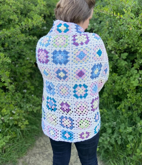 Granny Square Blanket Cardigan