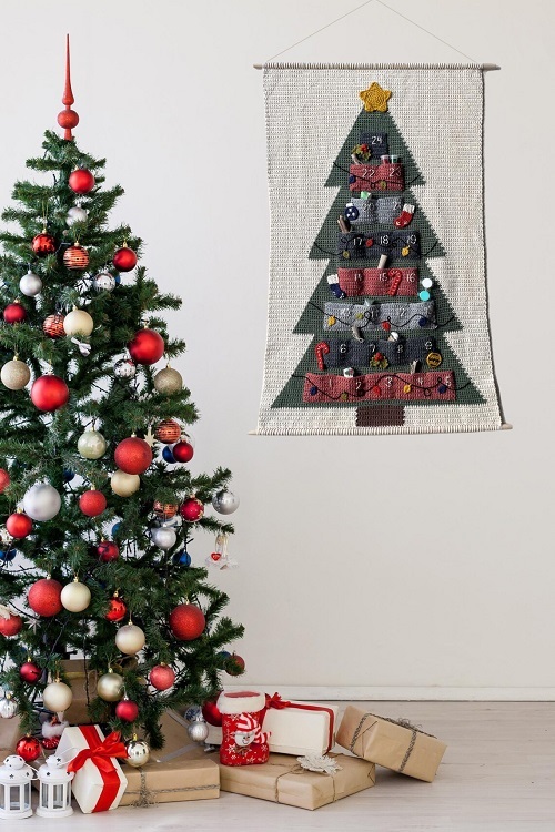 Crochet Christmas Tree Wall Hanging Free Patterns 4