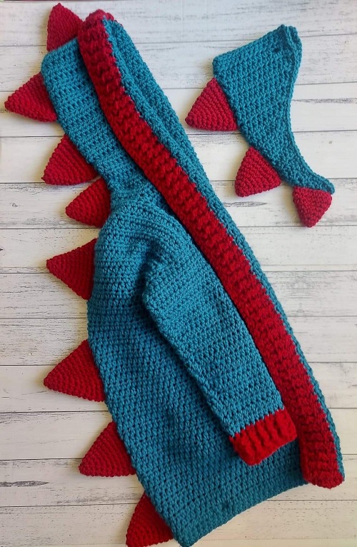 Crochet animal baby jacket free patterns