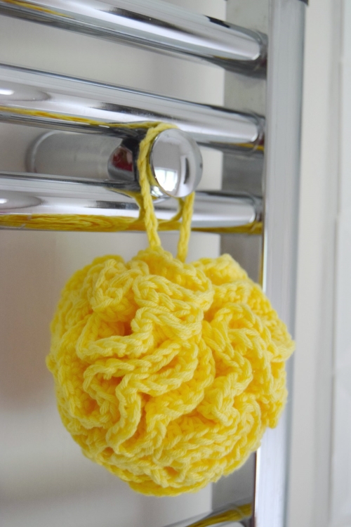 Crochet Shower Puff Free Pattern