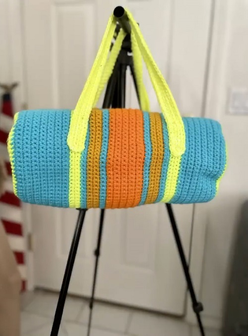 Duffle Bag Free Crochet Patterns 3