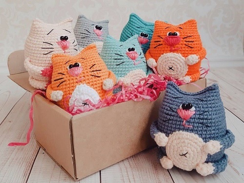 Cat Keychain Free Crochet Patterns 2