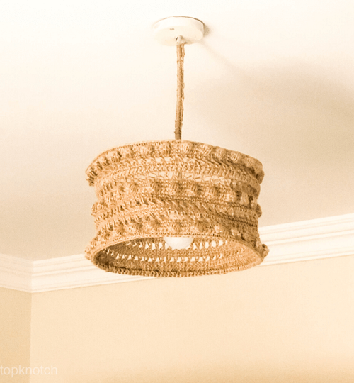 Crochet Lampshade Free Patterns 1
