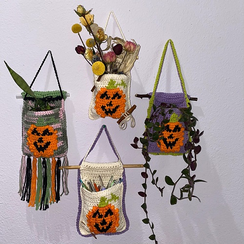 Pumpkin Pocket Wall Hang