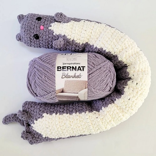 Long Cat Door Draft Stopper