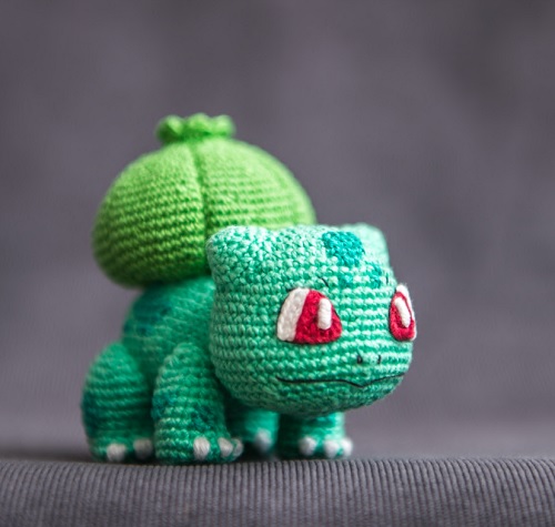 amigurumi Bulbasaur free crochet pattern