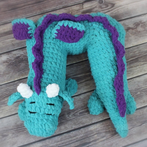 Sleepy Dragon Travel Pillow