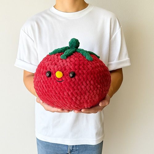crochet tomato