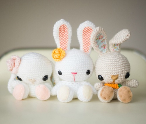 crochet spring bunnies pattern