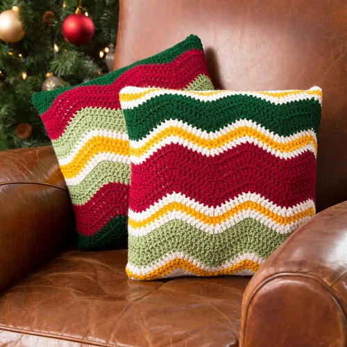 Crochet Pillow Cover Free Patterns 1