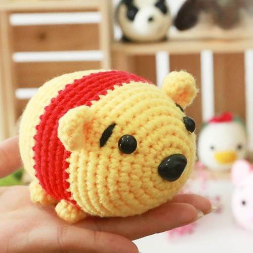 Free Pooh Tsum Tsum Crochet Pattern