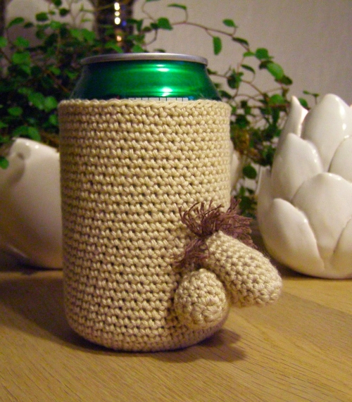Quirky Crochet Can Cozy